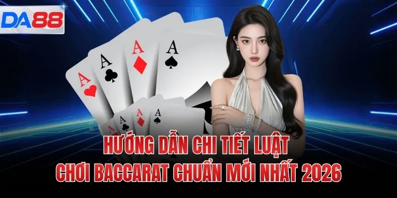 Hướng dẫn chi tiết luật chơi baccarat chuẩn mới nhất 2026