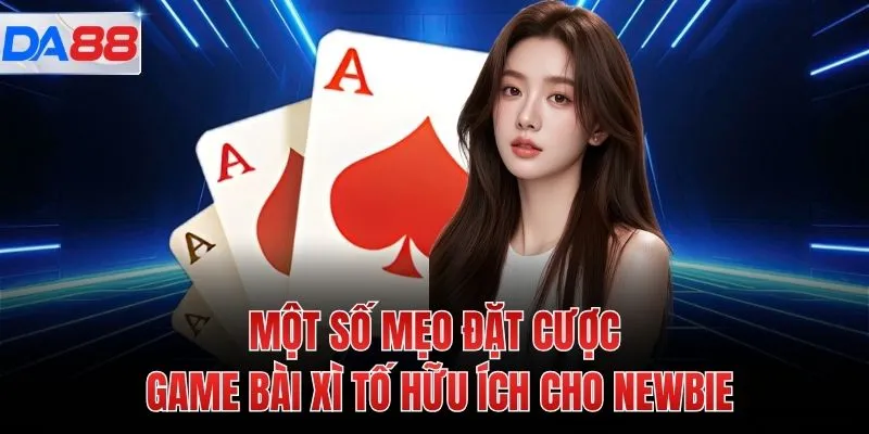 Một số mẹo đặt cược game bài xì tố hữu ích cho newbie