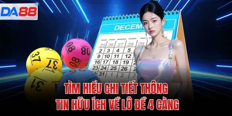 Tìm hiểu chi tiết thông tin hữu ích về lô đề 4 càng